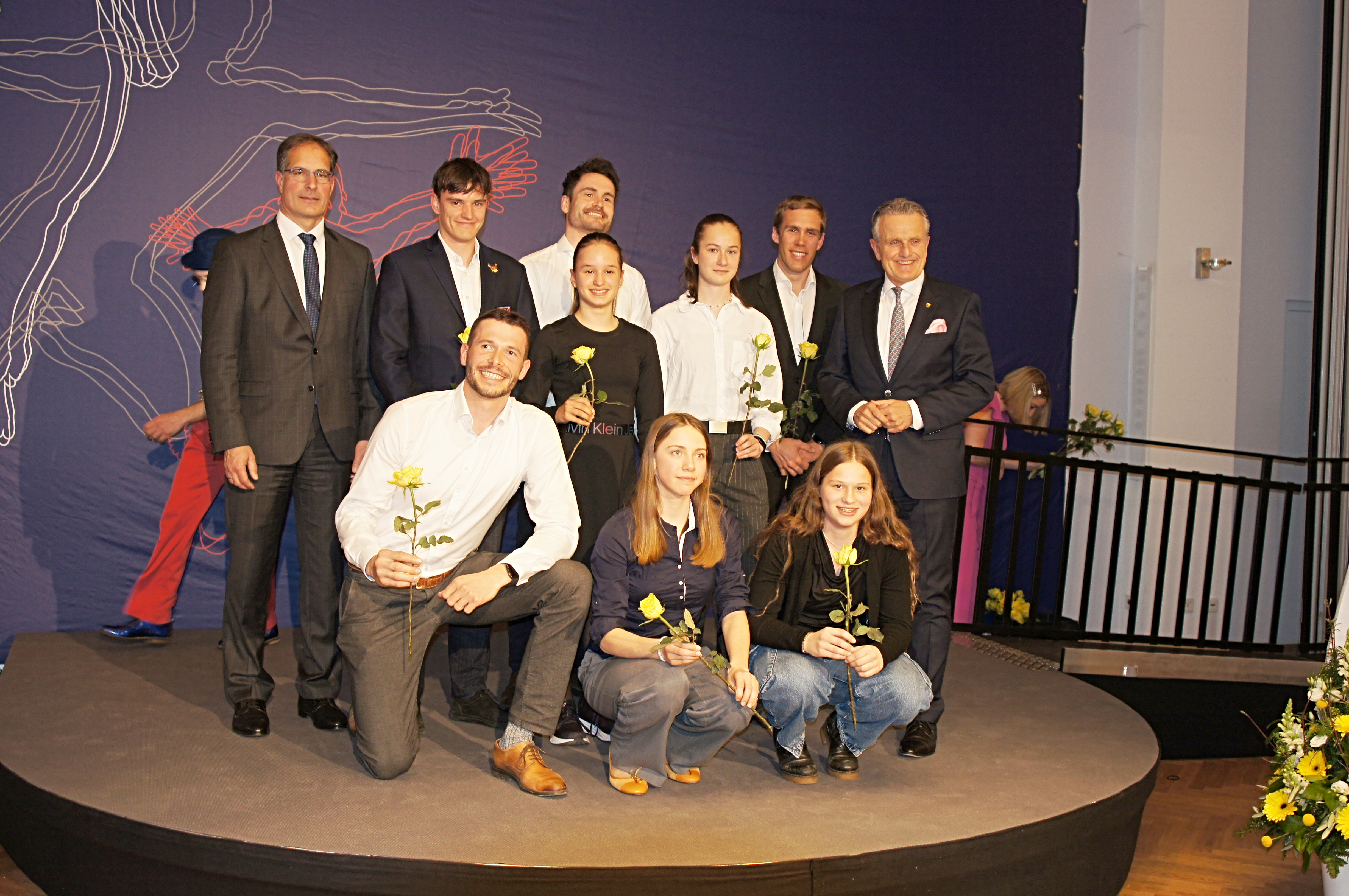 Florian Roller bei der Sportmeisterehrung der Stadt Stuttgart